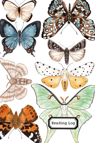 Children's Reading Log: Butterflies