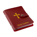 Holy Card Case: Dark Red