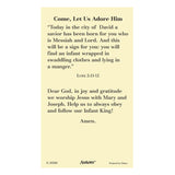 Christmas Holy Card Set/4