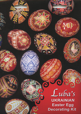 Luba's Super Color Ukrainian Egg Decorating Kit
