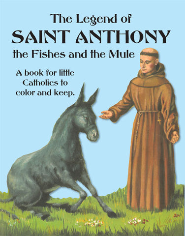 Legend of St. Anthony Coloring Book