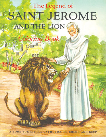 Legend of St. Jerome Coloring Book