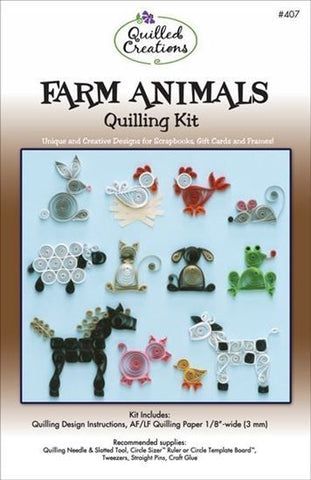 Catholic Culture: Farm Animals Quilling Kit (Paper Filigree)