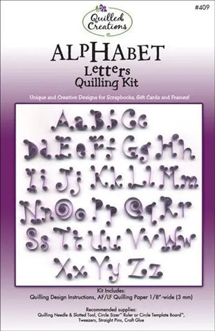 Catholic Culture: Alphabet Letters Quilling Kit