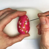 A Needle Felting Kit: Easter Eggs