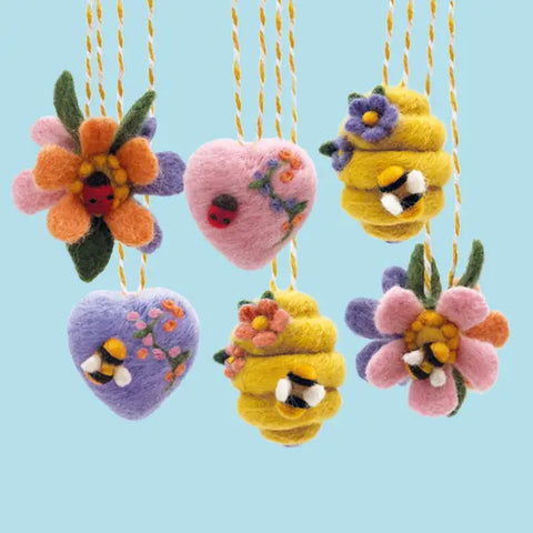 A Springtime Needle Felting Kit