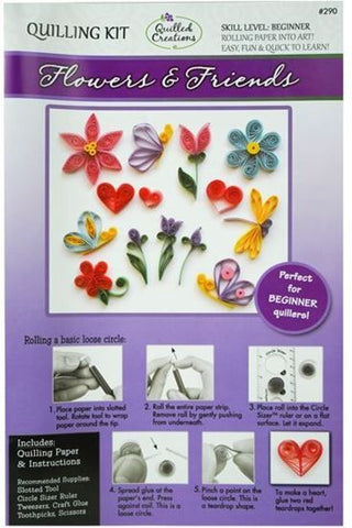 Catholic Culture: Flowers and Friends Quilling Kit (Paper Filigree)