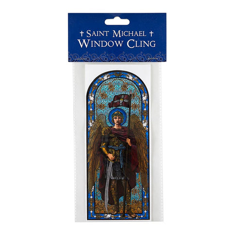 Window Cling: St. Michael