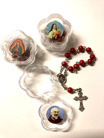 One-Decade Rosary with Box Set/3