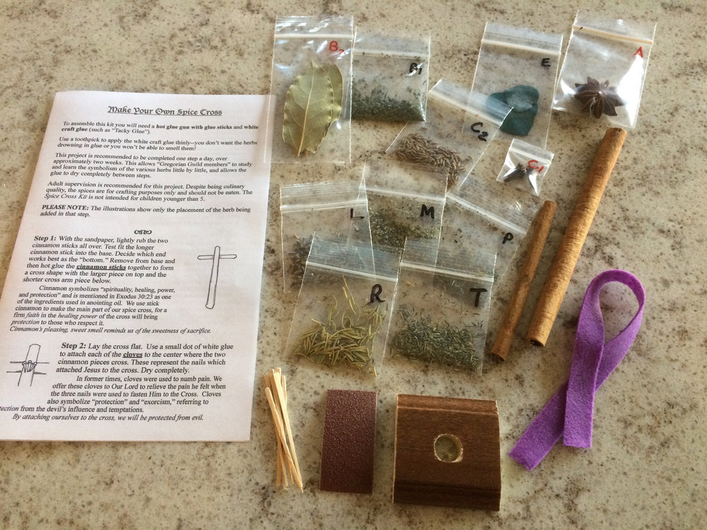 A Gregorian Guild: Spice Cross Kit – Dumb Ox Publications